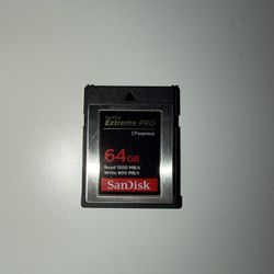 SanDisk 64GB CFexpress Card 