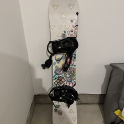 Women’s Snowboard + boots