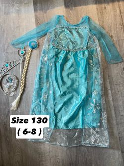 Princess Dress for Girls/Princess Costume/Halloween Cosplay with Accessories