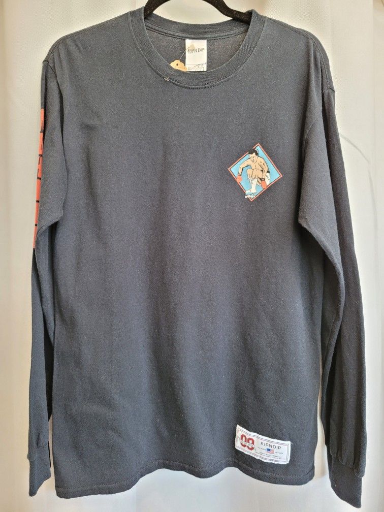 Rip N Dip 'Muhammad Ollie' Black Cotton Shirt