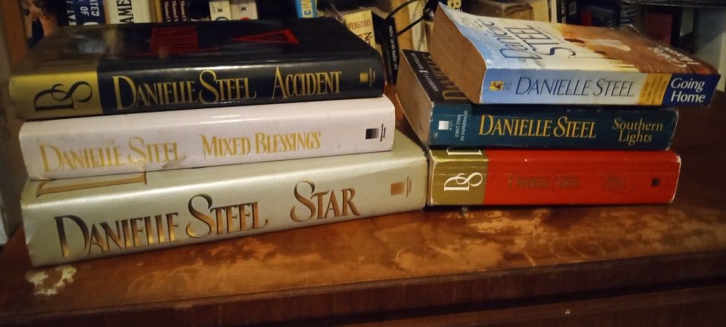 Danielle Steel 6 Romance Novels