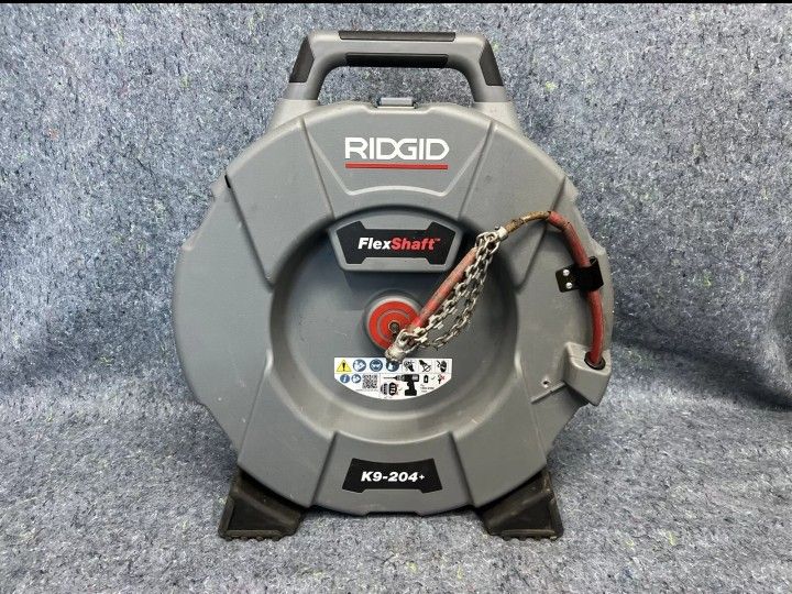 RIDGID FLEXSHAFT K9-204+  DRAIN CLEANING  MACHINE #2
