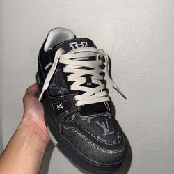 Louis Vuitton denim sneakers