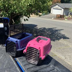 Small Dog Cat Rabbit Bunny Kennel Crate Carrier Like New 20” L by 10” W by 10” H $20 Each
