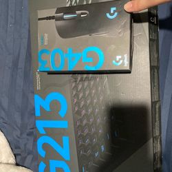 Logitech mouse and keyboard