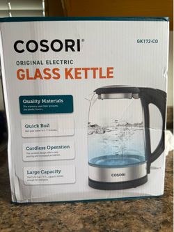 Cosori glass electric kettle