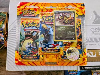 Pokémon TCG XY Flashfire 3-Pack Blister