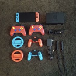 Nintendo Switch Version 1 With Lots Of Extras