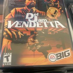 PS2 Sony PlayStation 2  Def Jam Vendetta