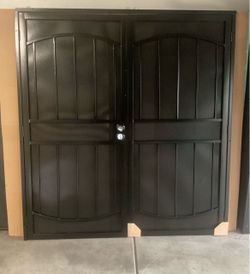 New 72 x 80 security door