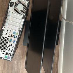2 Hp Desk Top Computers 