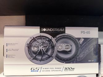 Soundstream 6.5’ 4ohm door speakers