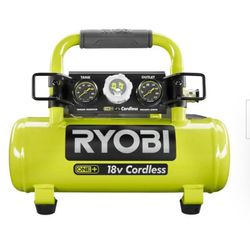 ONE+ 1 Gal. 120 PSI Portable 18V Horizontal Air Compressor ( 0.5 CFM at 90 PSI )
