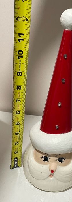 Santa Claus figurine 12.5 inches it can be lit