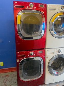 Set LG Washer and Dryer gas