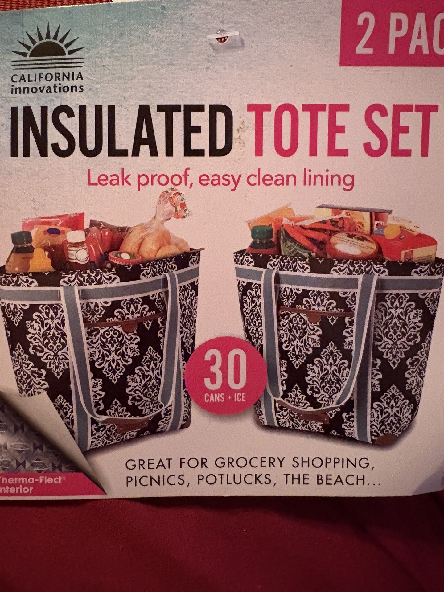 California Innovations Thermal Cooler Totes