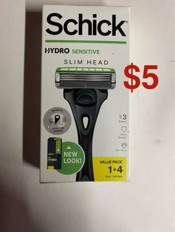 Schick Hydro Sensitive Slim Head Razor Value Pack