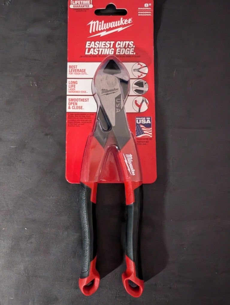 Milwaukee 8 " Diagonal Cutters