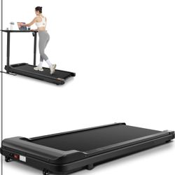 Brand New In The Box- ANCHEER Under Desk Treadmill, 300LBS Capacity Compact Treadmills for Home/Office, 2.5HP Portable Walking Pad Treadmill with Remo