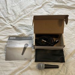 Shure SM48 Mic With Cable And Bag