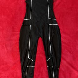 Black Workout Jumpsuit