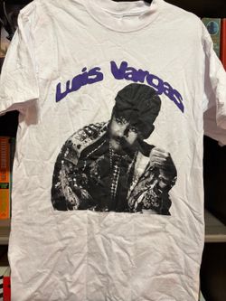 Dhaka Wear White Luis Van Gogh Graphic T Shirt, Size Medium