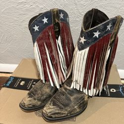 Roper Fringe Boots