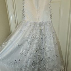 First Communion Dress With Accessories .