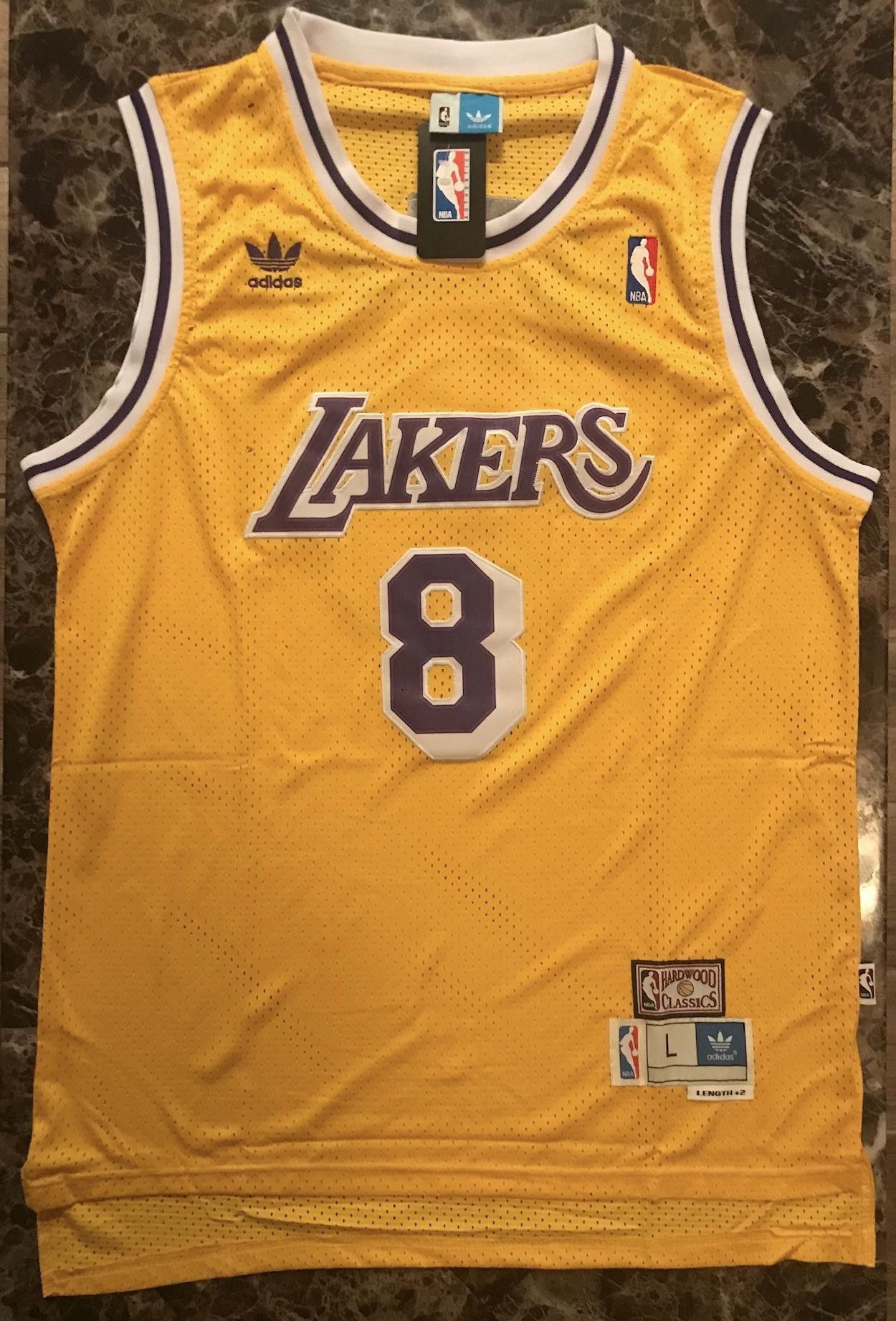 Throwback L.A Lakers Kobe Bryant jersey Adidas (New)