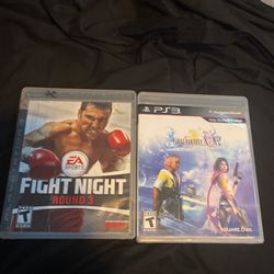 PS3 Games Fight Night And Final Fantasy 