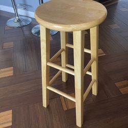 Wood stool