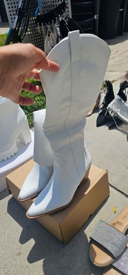 White boots