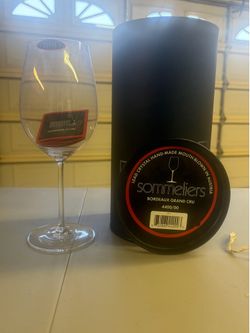 4 Unused Riedel Sommelier Grand Cru Wine Glasses