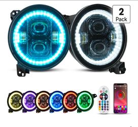 Suparee 9 Inch Halo Lighting JL Jeep
