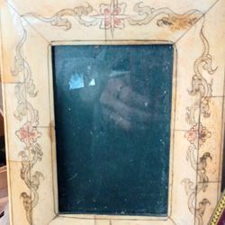 Vintage Camel Bone Picture Frame