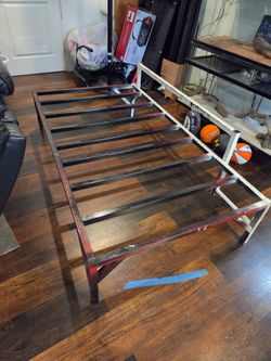 Twin welded frame bed