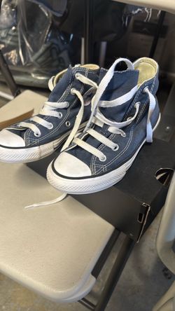 Blue converse for boys