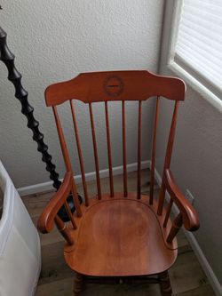 Rocking Chair  Maple Hardwood