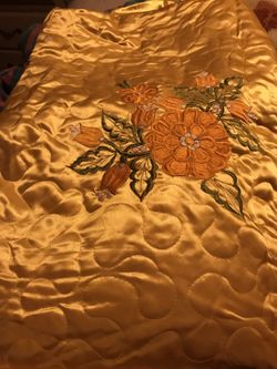 Yellow quilt