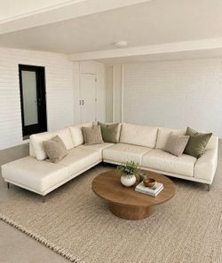 Leather sectional sofa couch