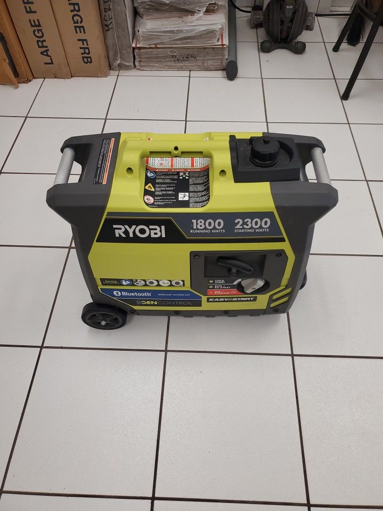 Ryobi 2300 Watt Quiet Inverter Generator Bluetooth