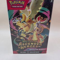 Pokémon Mega Evolution: Ascended Heroes Booster Bundle (Sealed)