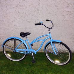 Blue Firmstrong 26" Beach Cruiser bike bicicleta