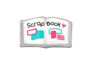 Origami Owl scrap book charm