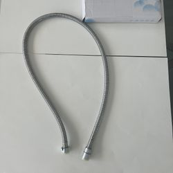 43 in. Modern Flexible Handheld Shower Hose Replacement for Bathing Toilet Cleaning Pet With Brass Fitting In Chrome