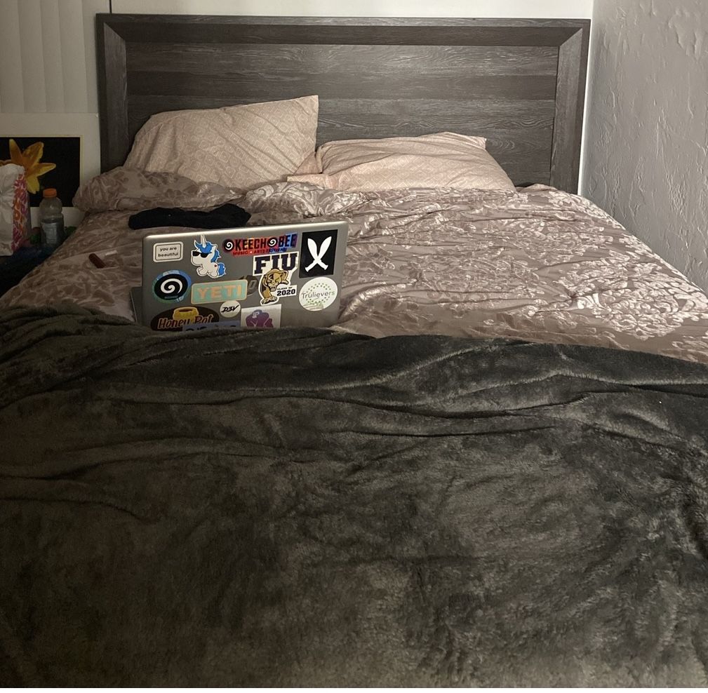 Queen Bed Set With Extremely Nice Matttess/box Spring 