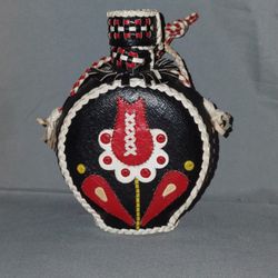 Vintage Leather Cased Canteen