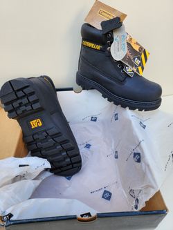 Cat Work Boots New Size 6.5