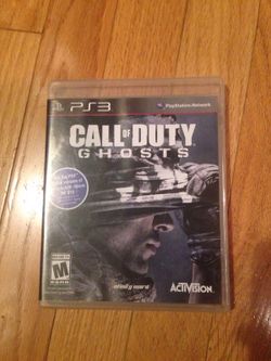 Ps3 call of duty ghost