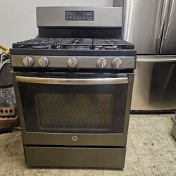 GE gas stove 5 burners